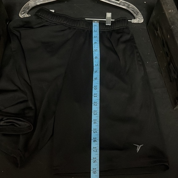 OLD Navy- black long athletic shorts - Picture 5 of 5